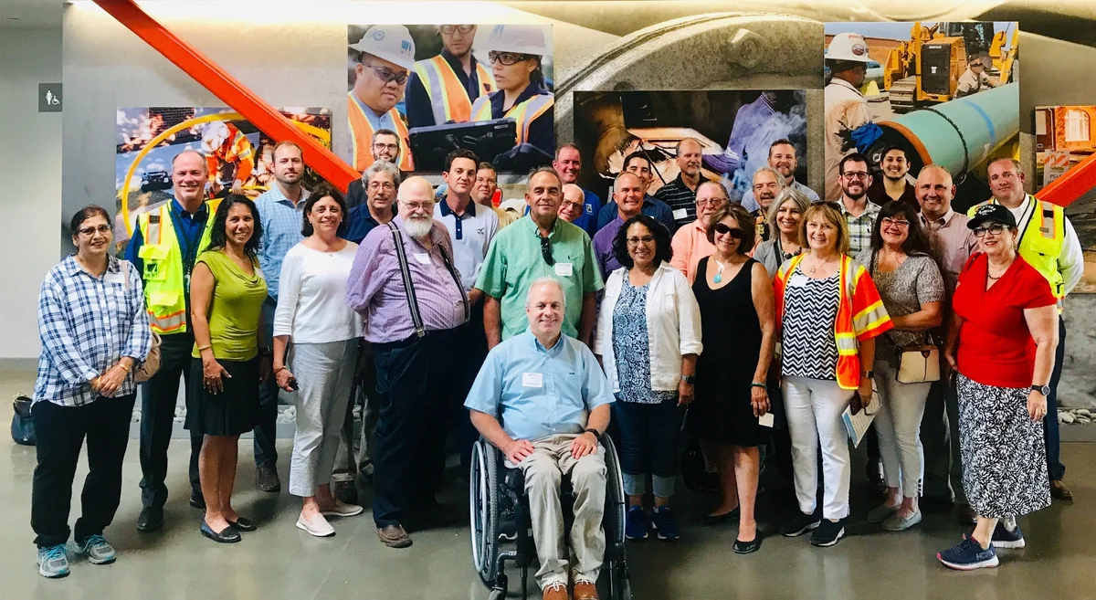 PG&E Gas Safety Academy · Winters Regional delegation at the Winters safety facility.
