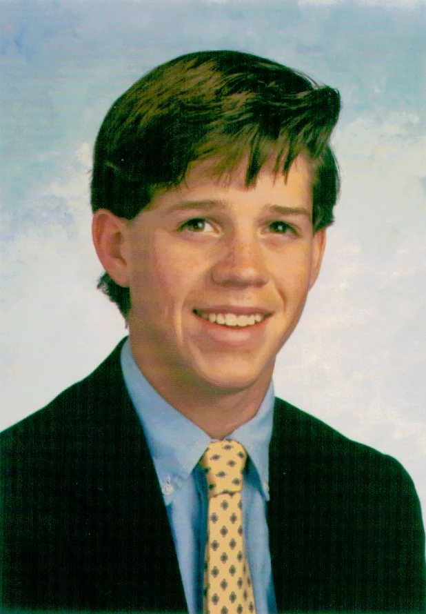 Randall Stone in the school year following the 1988 Stanford bicycle crash